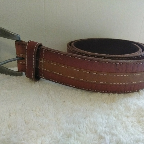 CARHARTT MEN LEATHER BELT. - Picture 7 of 8